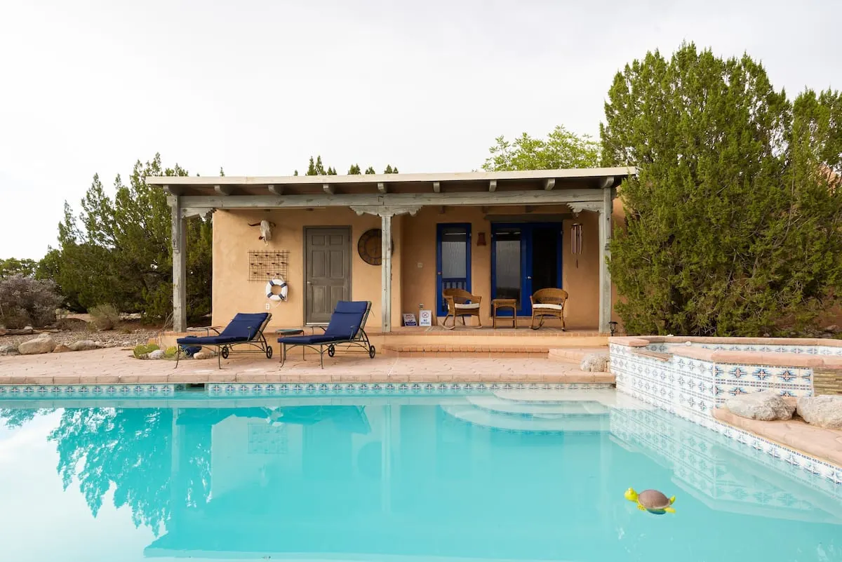 New Mexico Airbnb with pool