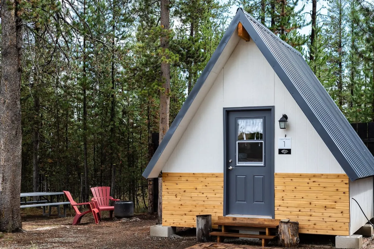 A-frame in Idaho