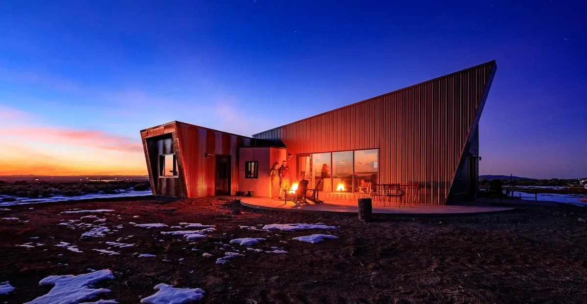 solar powered house in new mexico