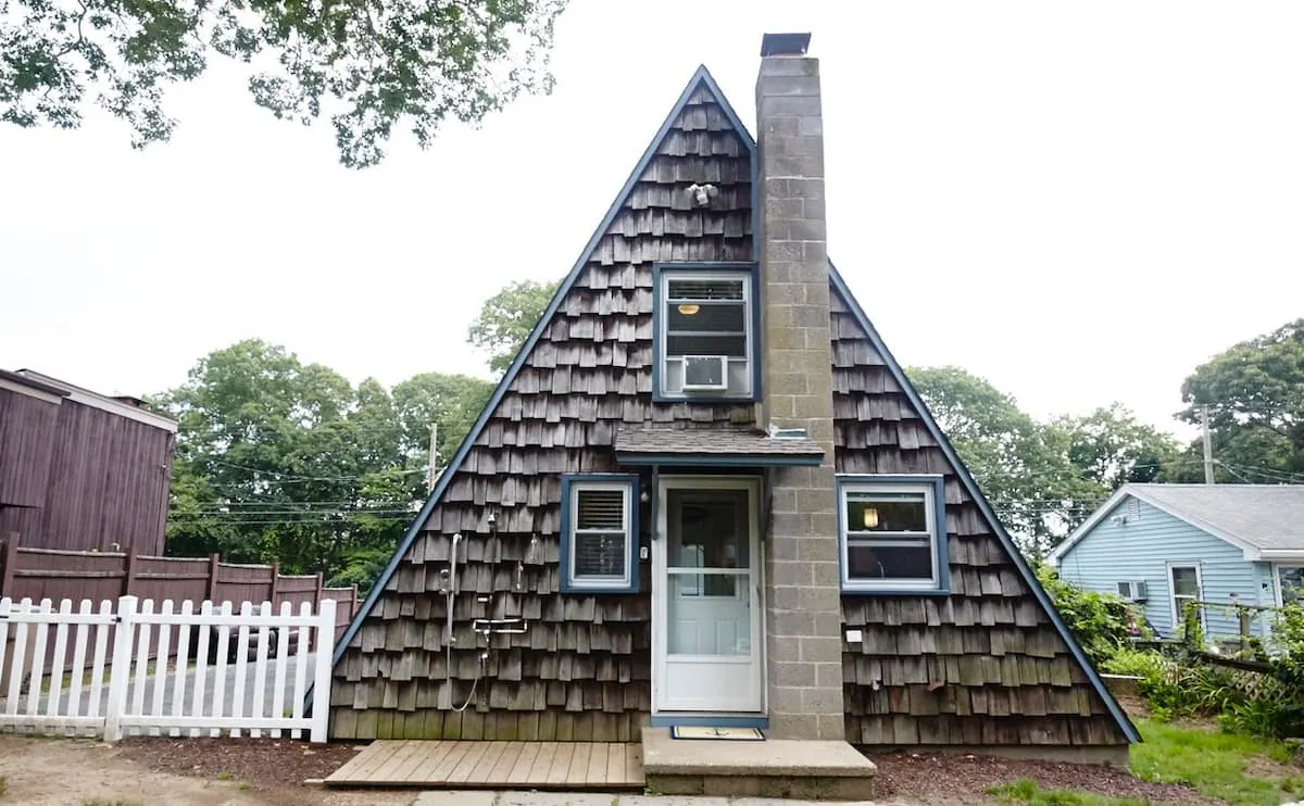 A-frame in Connecticut