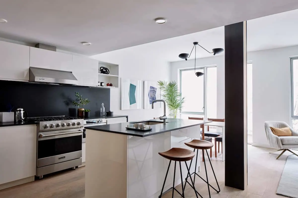 Stylish kitchen in New York