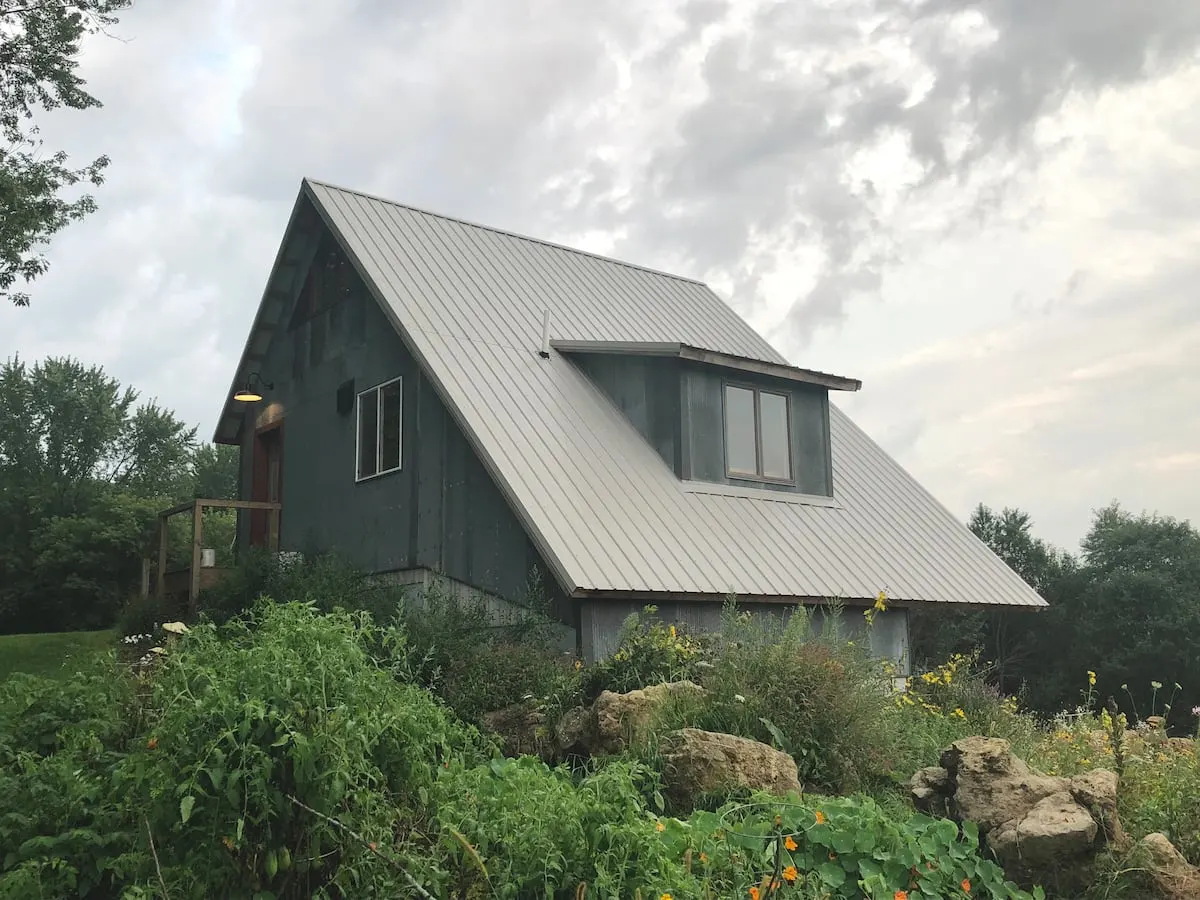 barn guesthouse in Wisconsin