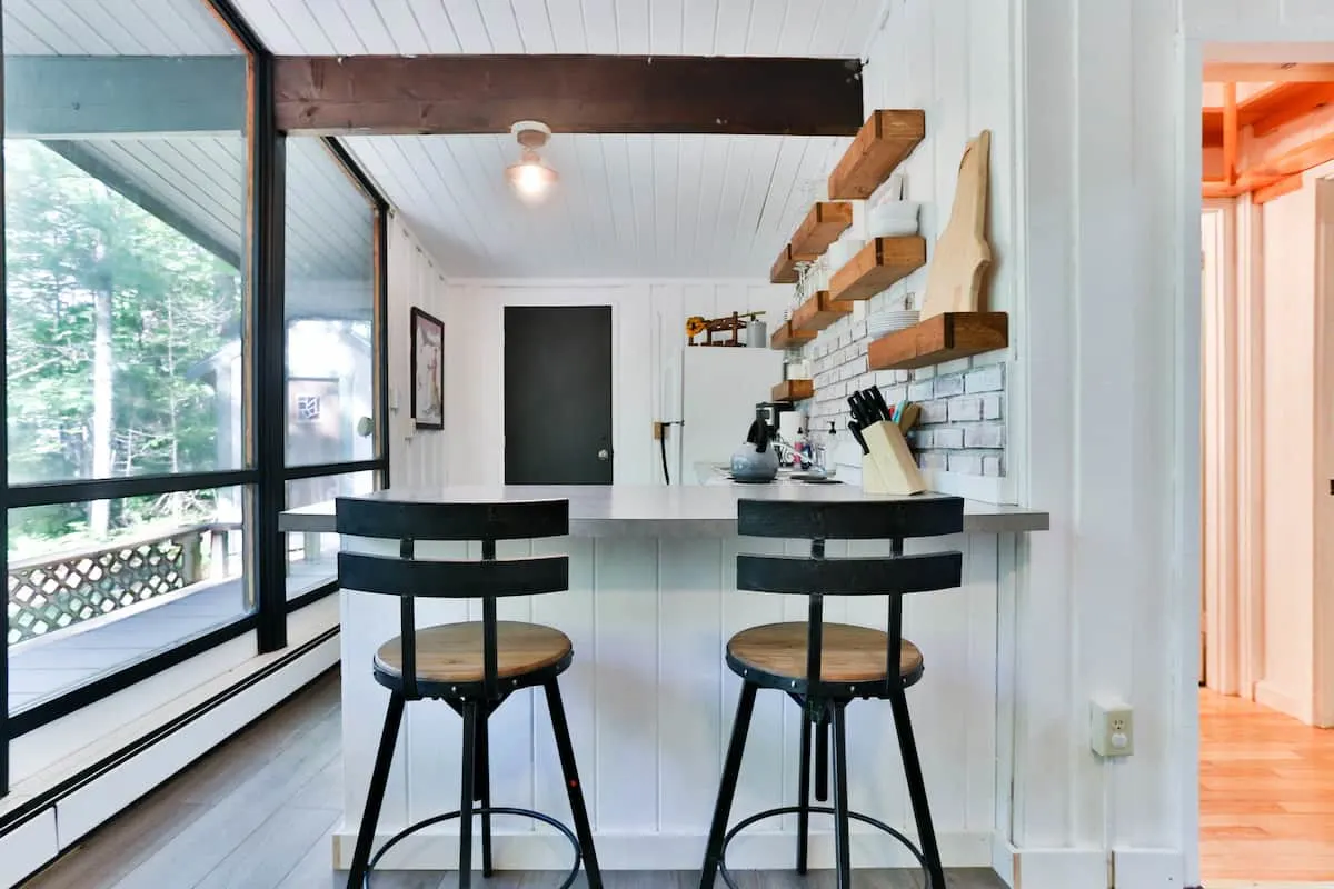 kitchen of New Hampshire Airbnb